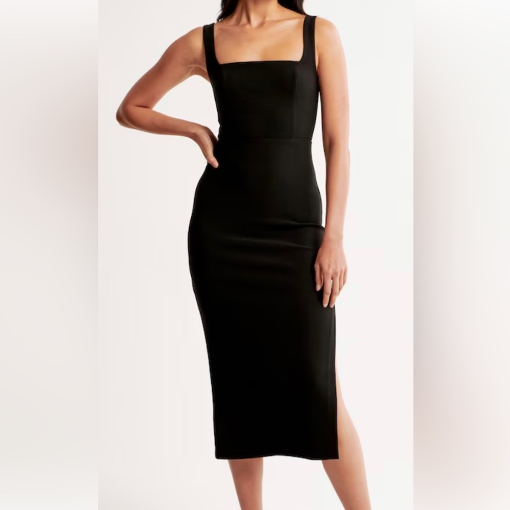 Abercrombie & Fitch Wide Strap Corset Dress